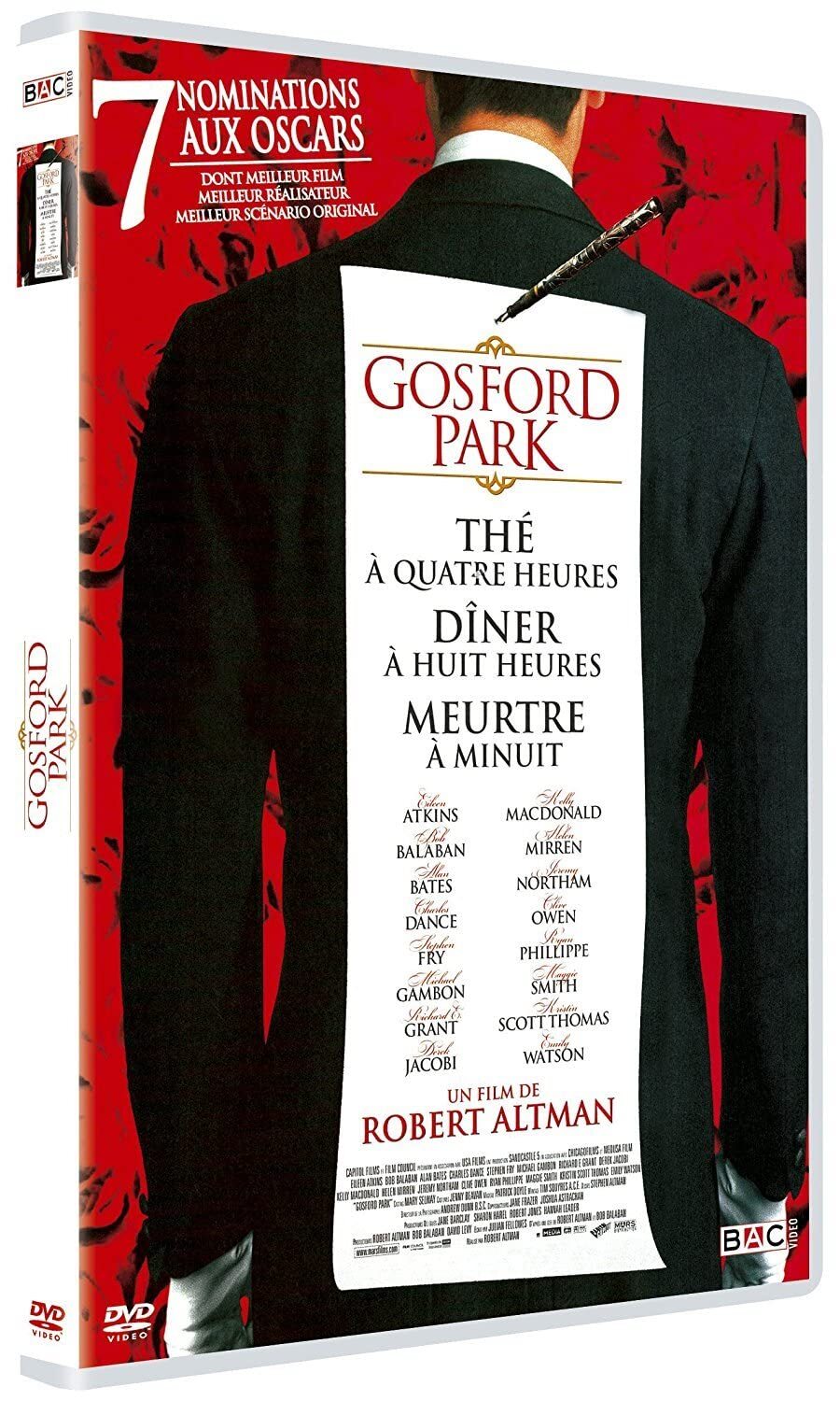 Gosford Park (Édition Simple) - Inconnu - DVD