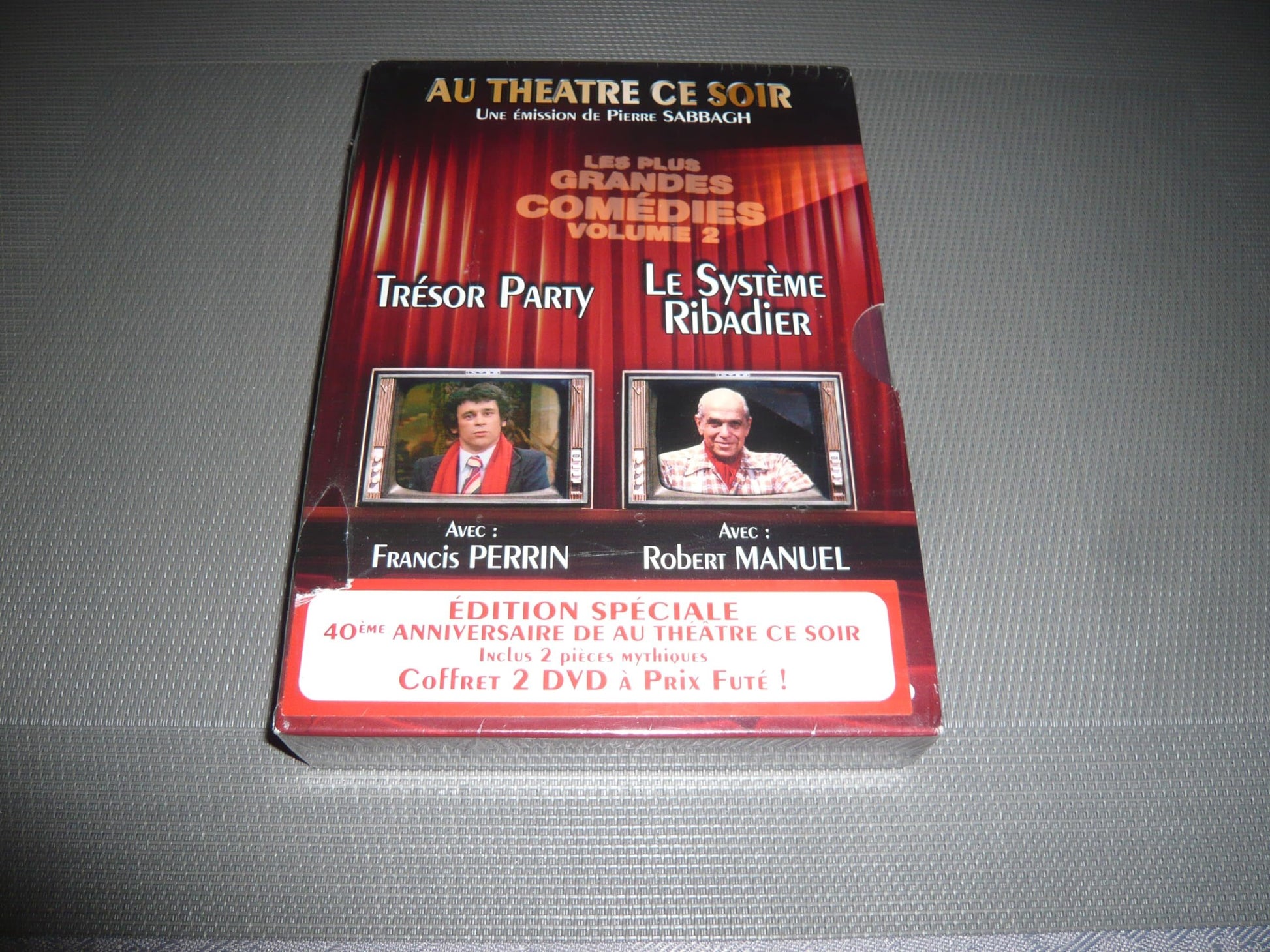 Au théâtre ce soir, vol.2 : Le système Ribadier / Trésor party - Coffret 2 DVD - Inconnu - DVD