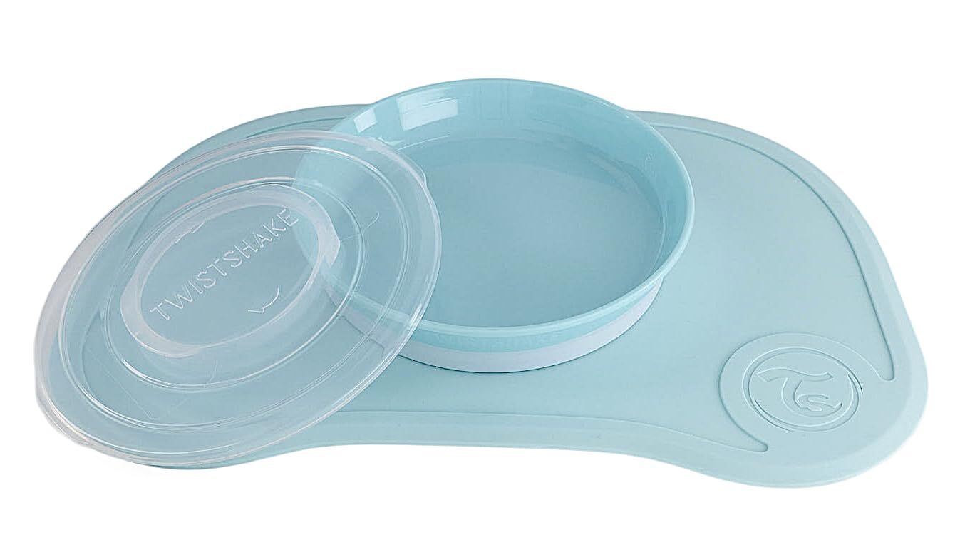 Assiette pour bébé Twistshake Click Mat Plus bleue -  - Divers