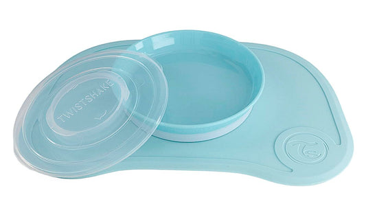 Assiette pour bébé Twistshake Click Mat Plus bleue -  - Divers