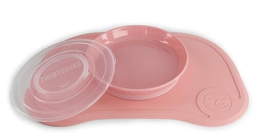 Assiette pour bébé Twistshake Click Mat Plus rose -  - Divers