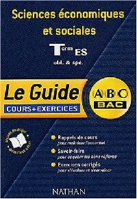 Sciences économiques et sociales Terminales ES - Olivier Thierry - Livre