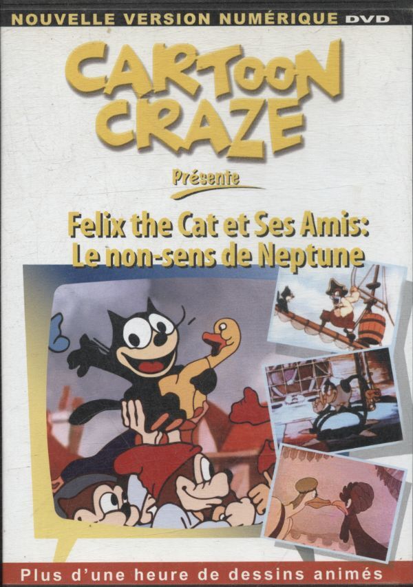 Cartoon Craze Felix The Cat : Le non-sens de Neptune - XXX - DVD