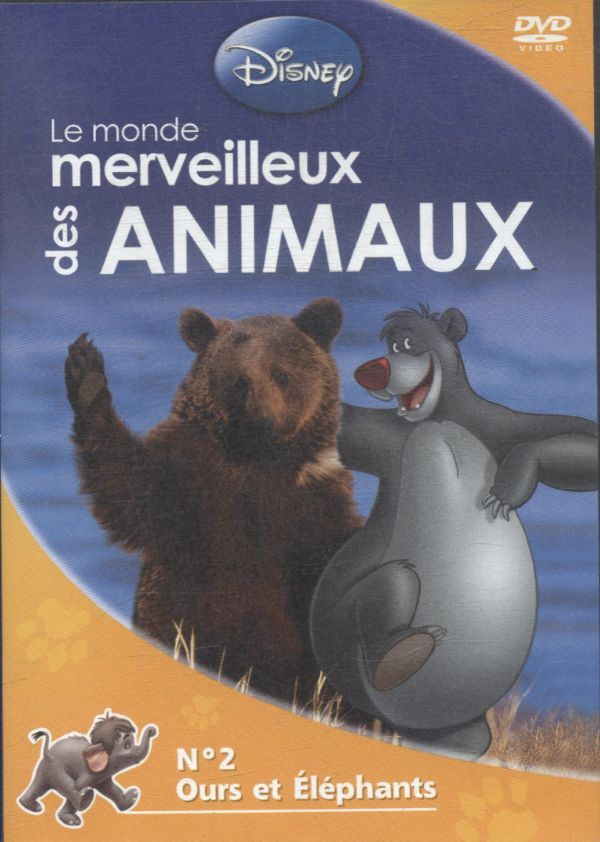 Le monde merveilleux des animaux n°2 : Ours et éléphants - XXX - DVD