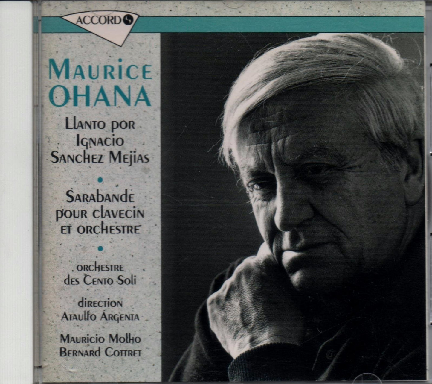 Maurice Ohana - Llanto por ignacio sanchez mejias -  - CD