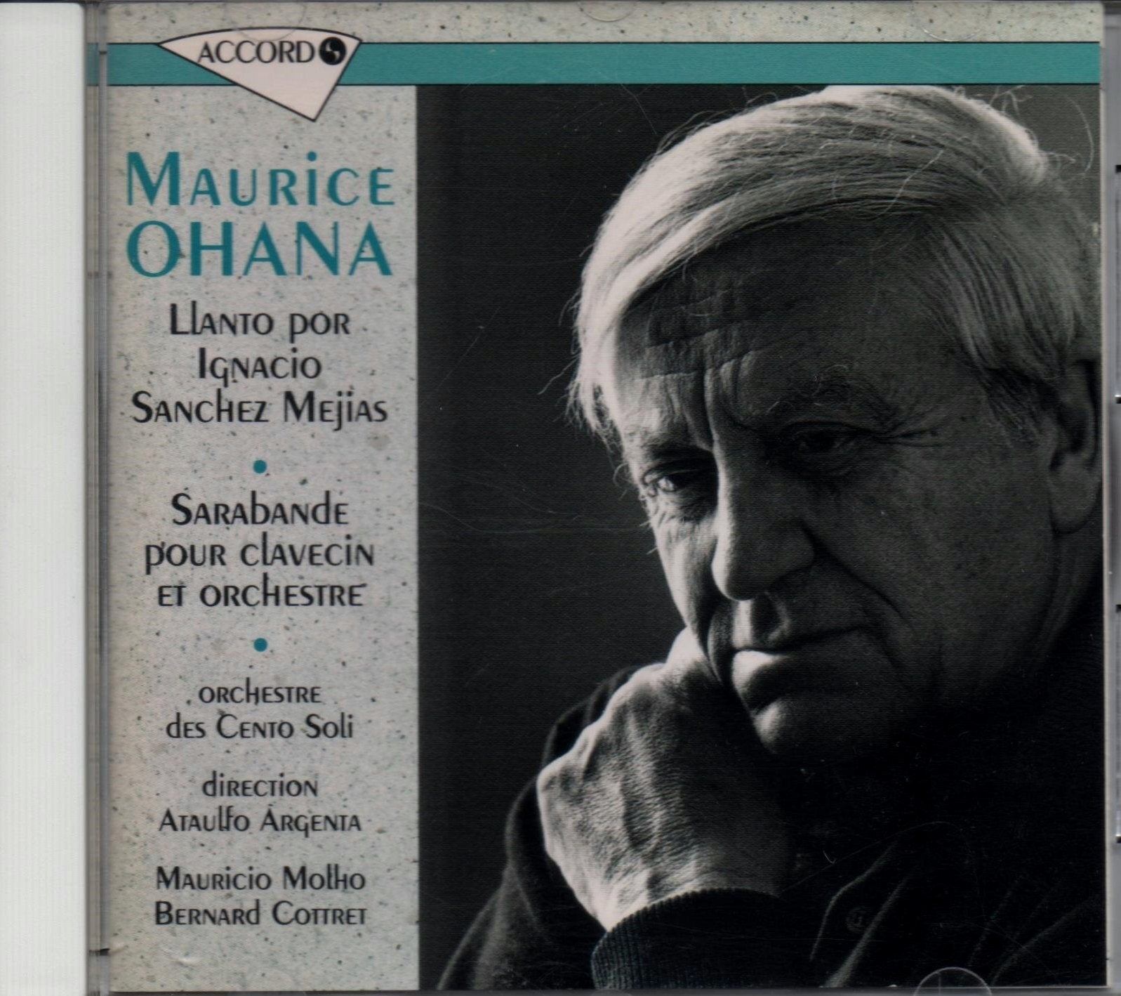 Maurice Ohana - Llanto por ignacio sanchez mejias -  - CD