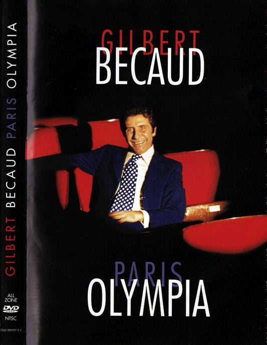 Gilbert Bécaud - Paris olympia - Spectacles bleu & rouge - Gilbert Bécaud - DVD