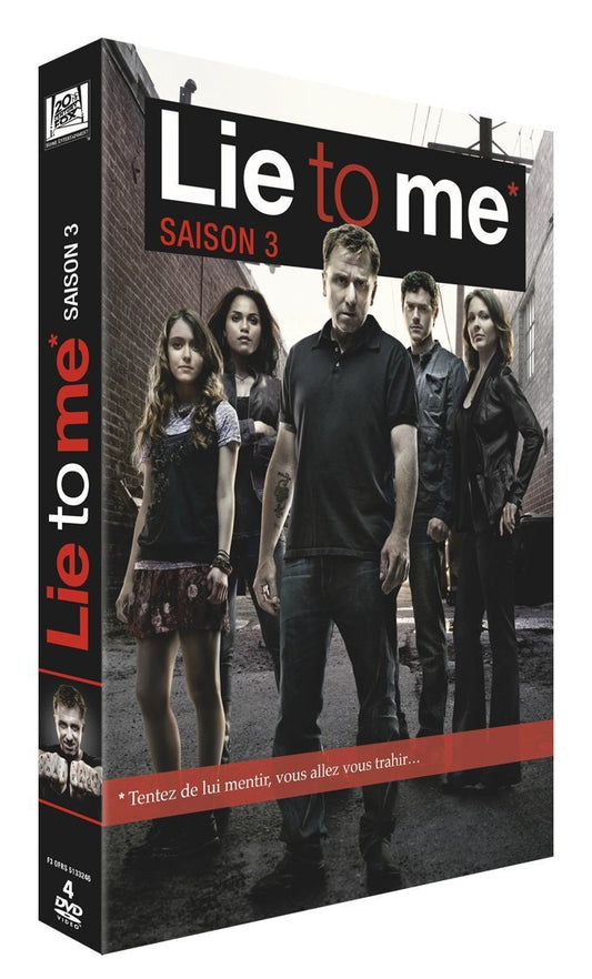 Lie To Me - Saison 3 - Coffret 4 dvd - Inconnu - DVD