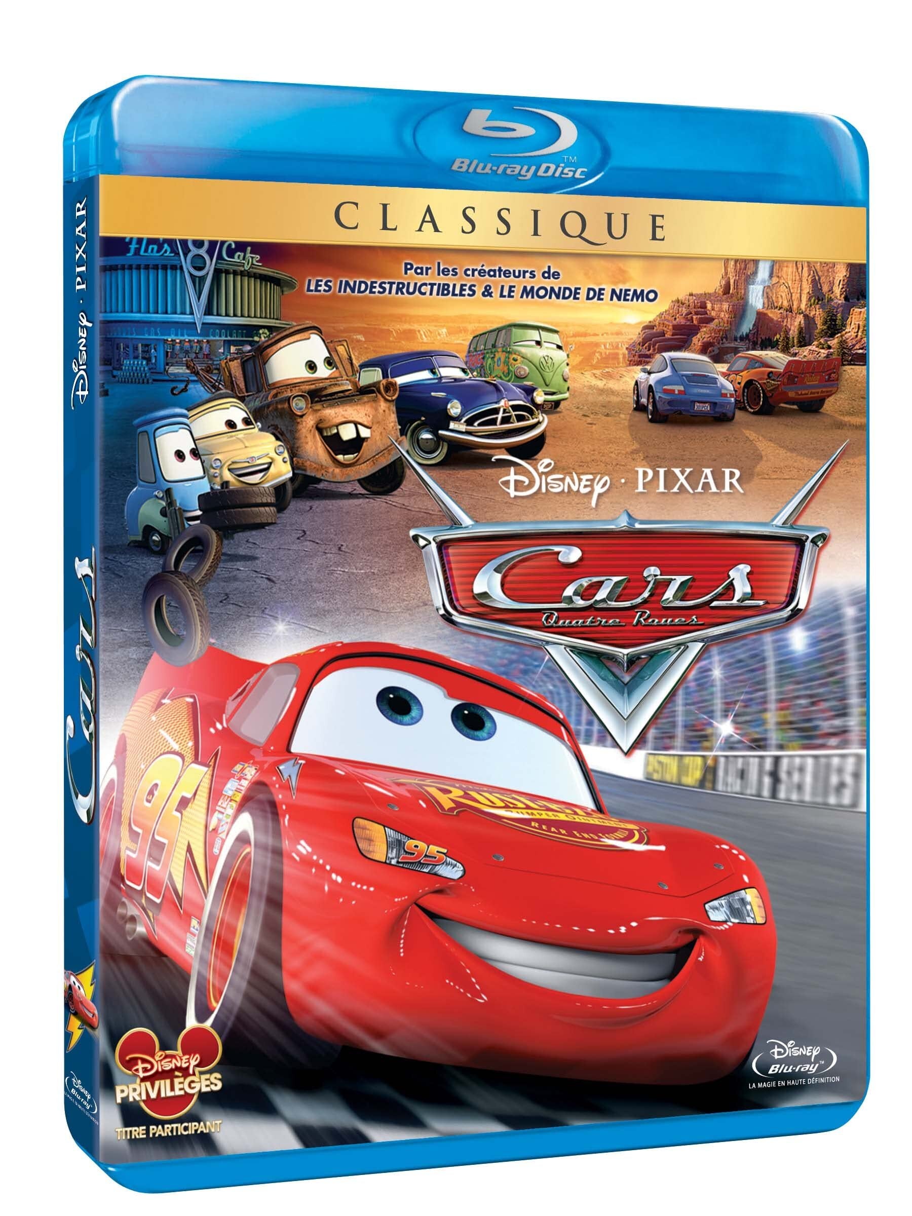 Cars, quatre roues - John Lasseter, Joe Ranft - DVD
