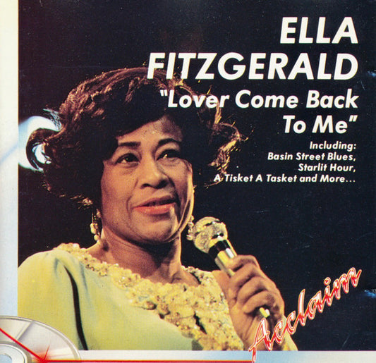 Ella Fitzgerald - Lover come back to me - Ella Fitzgerald - CD