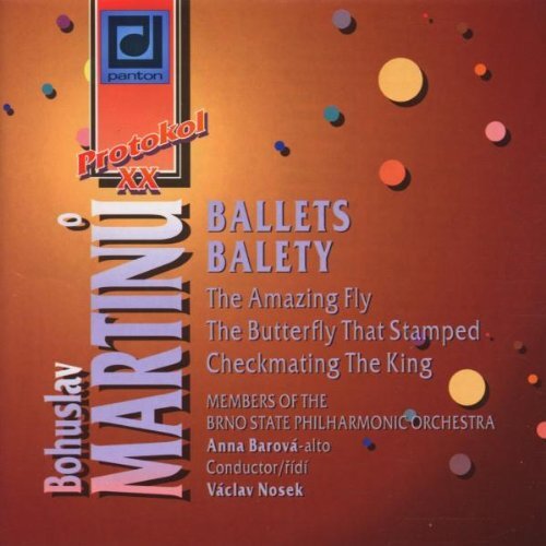 Bohuslav Martin - Ballets - Brno State Philharmonic Orchestra, Bohuslav Martin, Anna Barová, Václav Nosek - CD