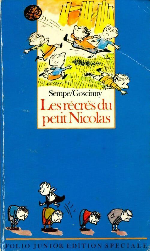 Les récrés du petit Nicolas - René Goscinny - Livre