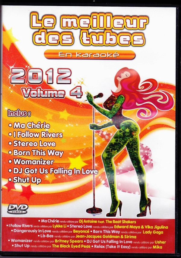 Unknown Artist - Le Meilleur Des Tubes En Karaoké - 2012 Volume 4 - Unknown Artist - DVD