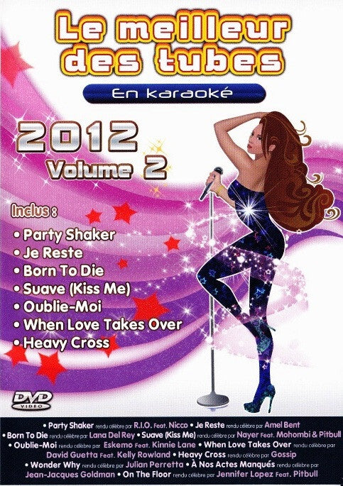 Unknown Artist -  Le Meilleur Des Tubes En Karaoké - 2012 Volume 2 - Unknown Artist - DVD