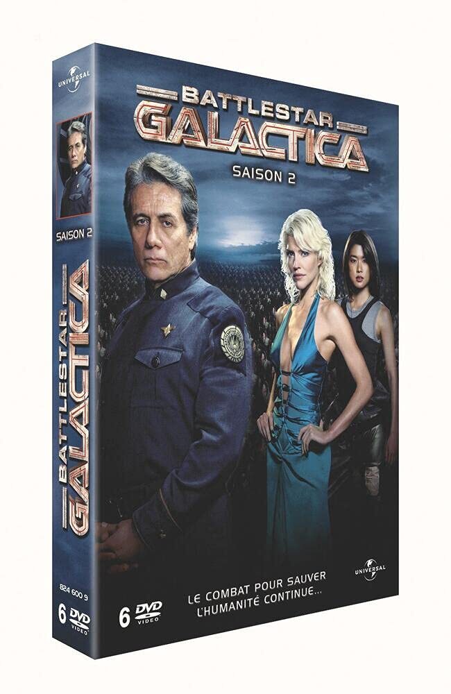 Battlestar Galactica, saison 2 - Coffret 6 DVD - Michael Rymer, Sergio Mimica-Gezzan, Allan Kroeker, Jeff Woolnough, James Head, Michael Nankin, Rod Hardy, Robert Young, Reynaldo Villalobos - DVD