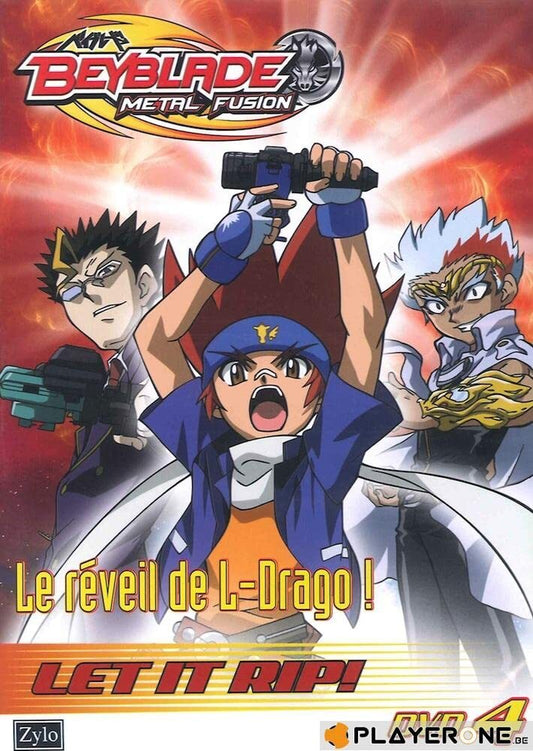 Beyblade Metal Fusion-Vol. 4 : Le réveil de L-Drago - Kunihisa Sugishima - DVD