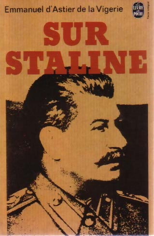 Sur Staline - Emmanuel D'Astier - Livre