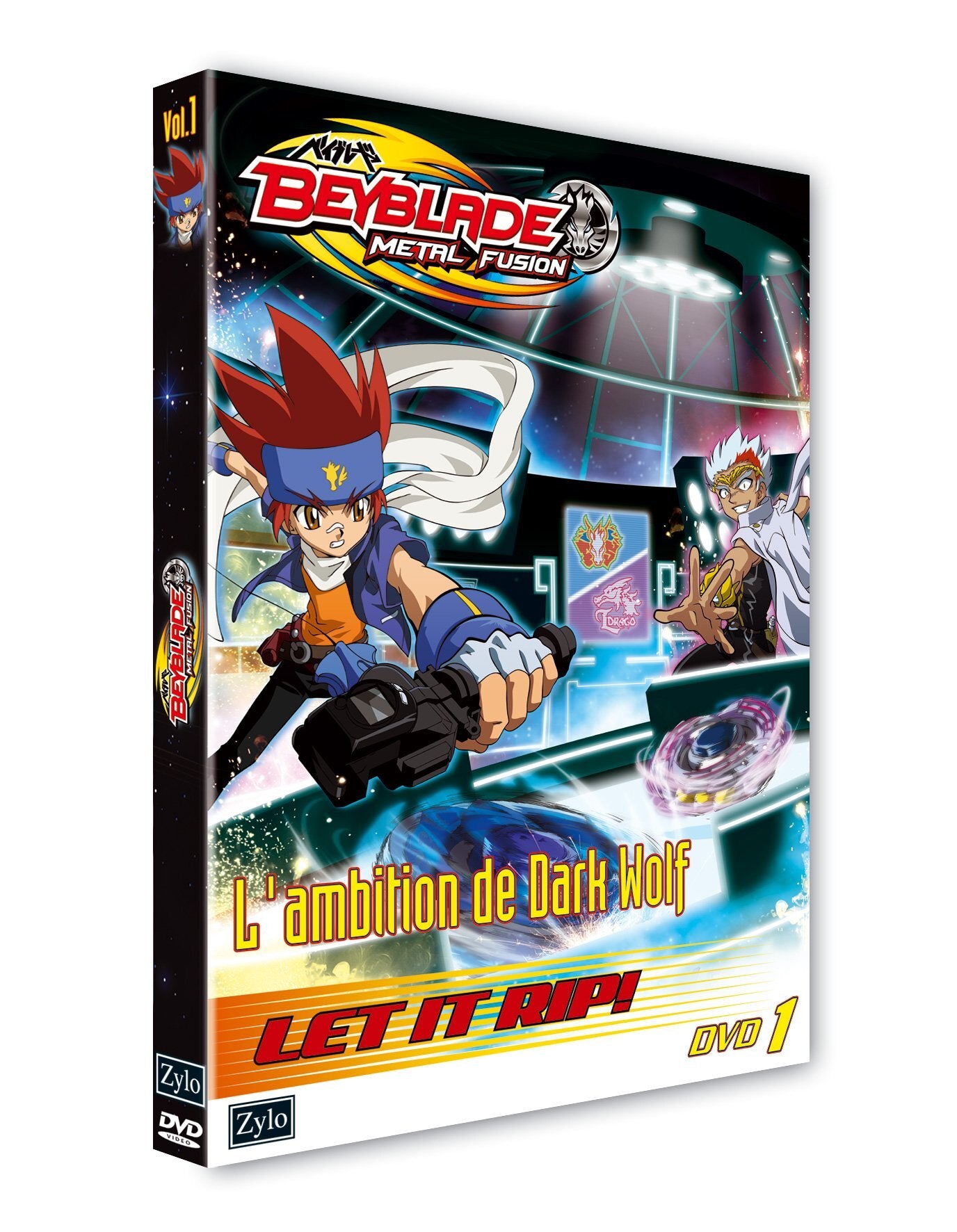 Beyblade Metal Fusion-Vol. 1 : L'ambition de Dark Wolf - Kunihisa Sugishima - DVD