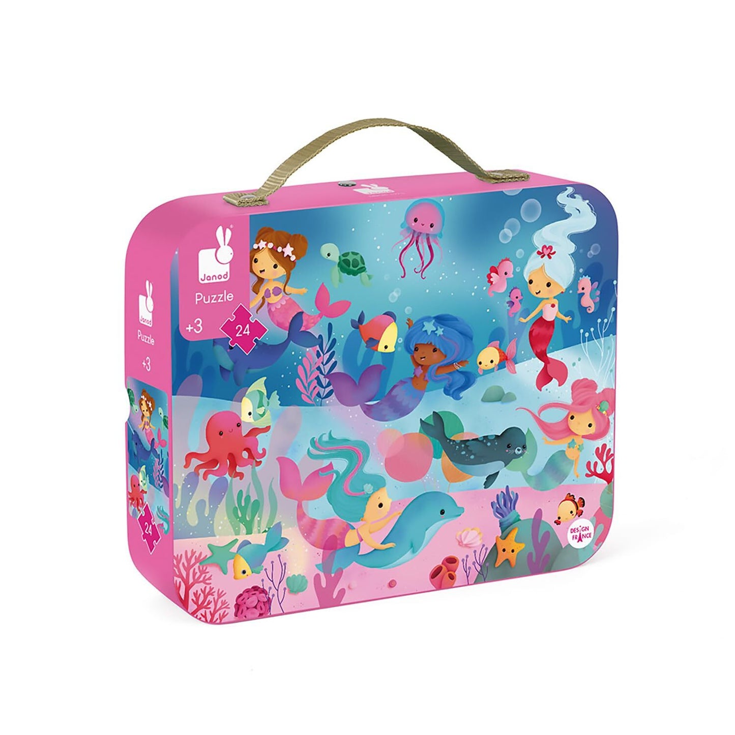 Janod - Puzzle enfant sirènes 24 pièces - J02613 -  - jeuSociete