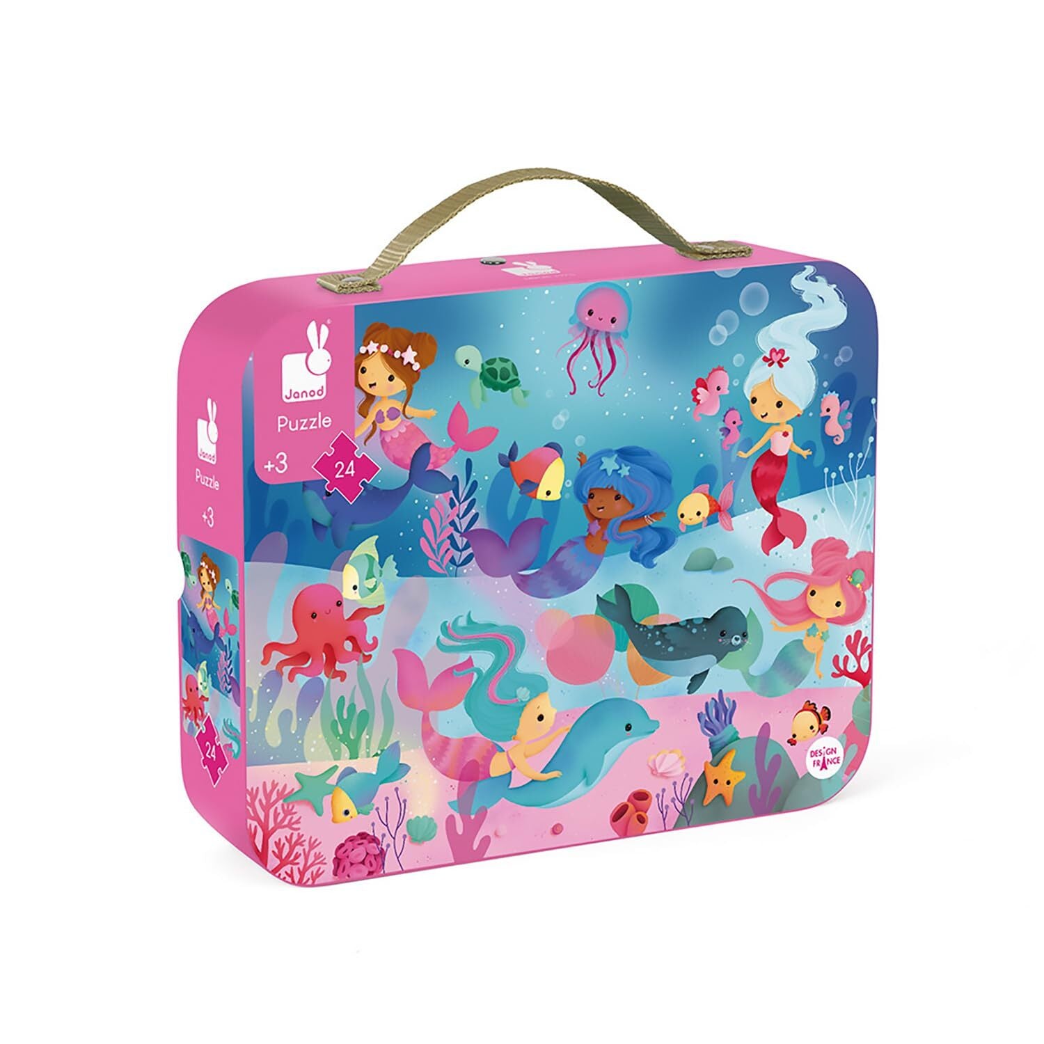 Janod - Puzzle enfant sirènes 24 pièces - J02613 -  - jeuSociete