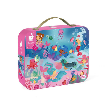 Janod - Puzzle enfant sirènes 24 pièces - J02613 -  - jeuSociete