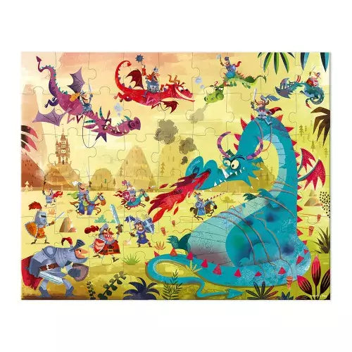 Janod - Puzzle enfant dragons 54 pièces - J02615 -  - jeuSociete