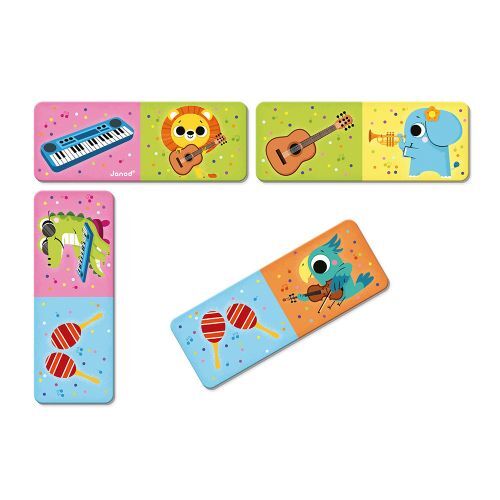Janod - Dominos instruments de musique - J02623 -  - jeuSociete