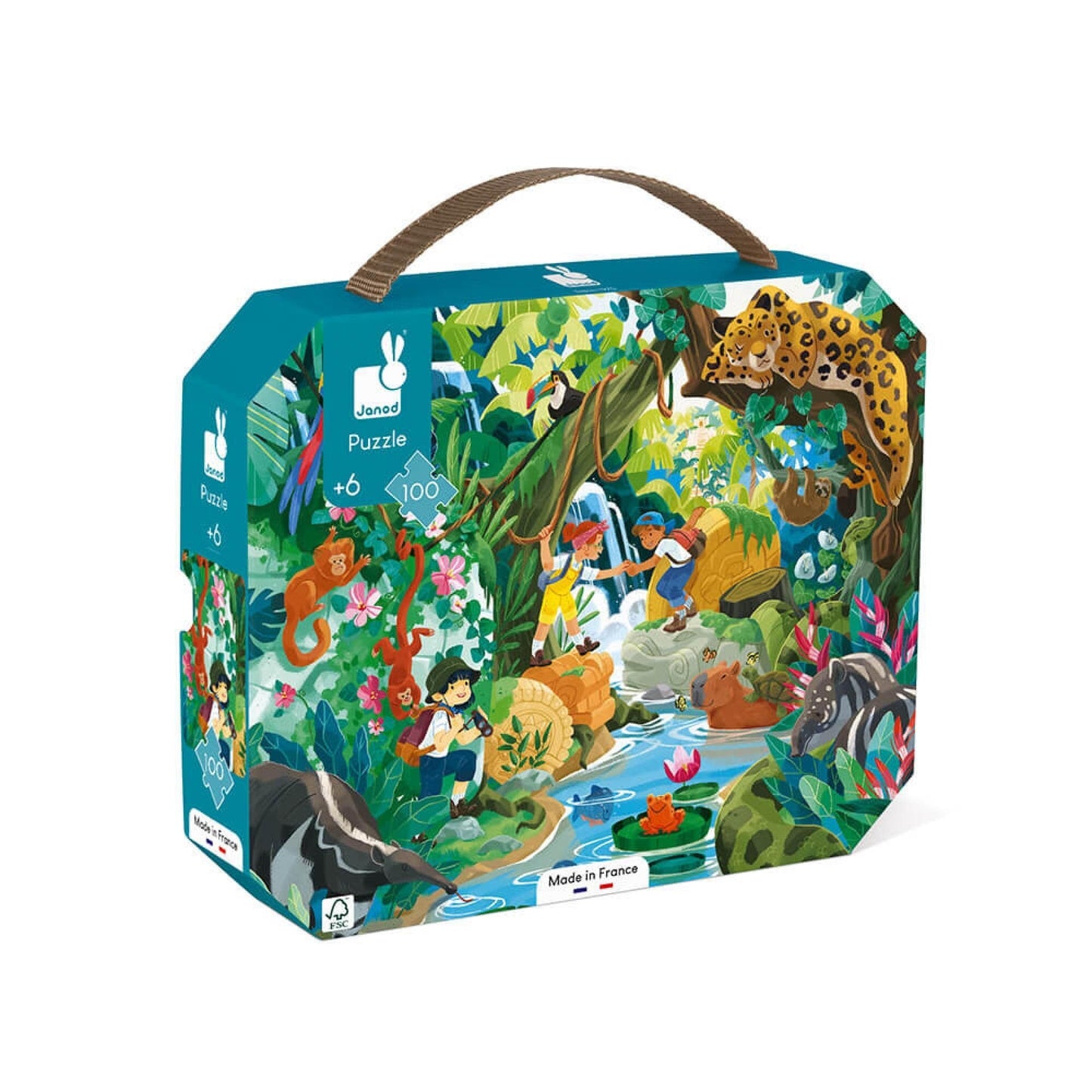 Janod - Puzzle enfant aventure inca 100 pièces - J02667 -  - jeuSociete