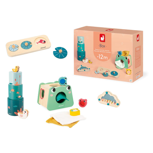 Janod - Box jeux bébé 1 an - J04063 -  - jeuSociete