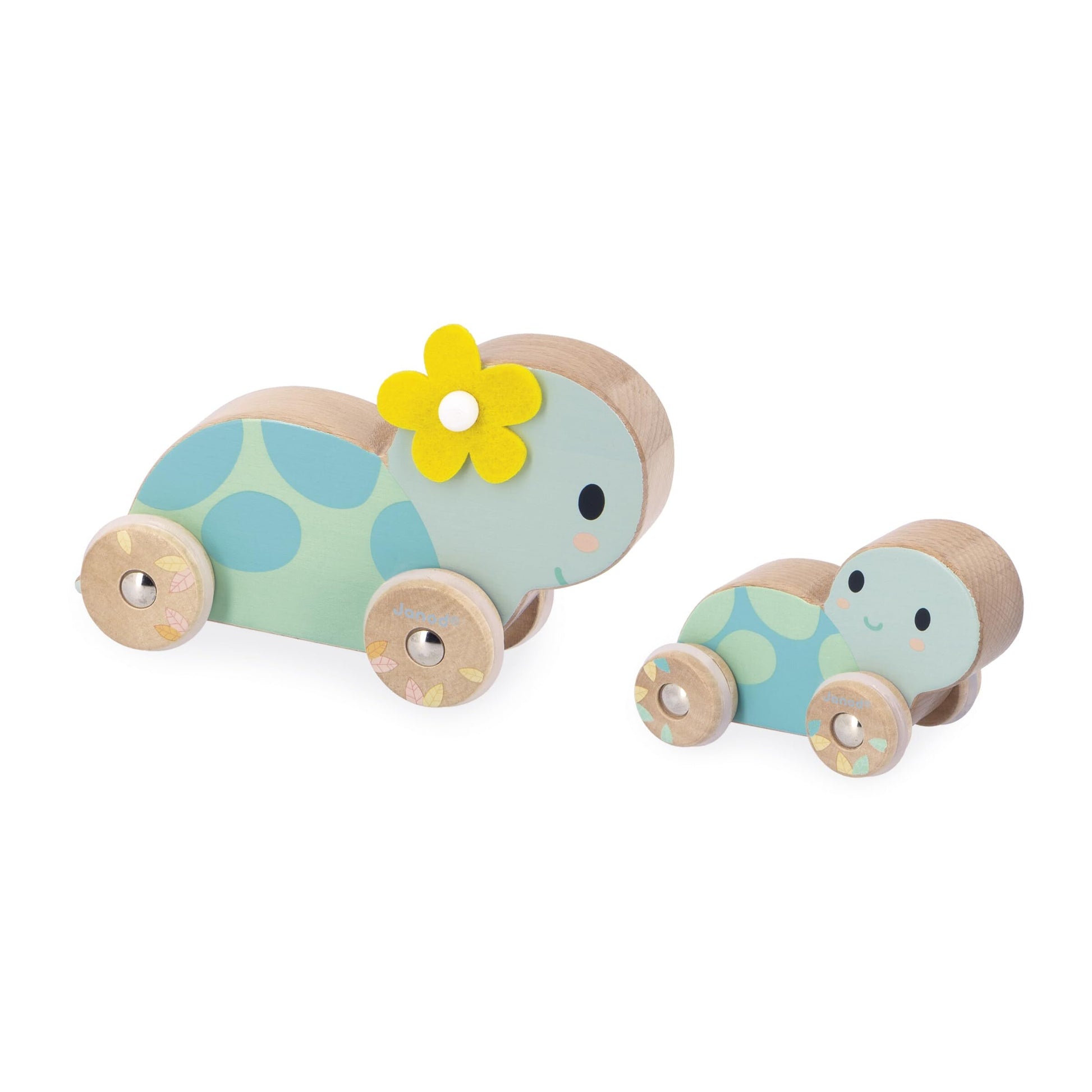 Janod - Set de 2 tortues en bois - J05148 -  - jeuSociete