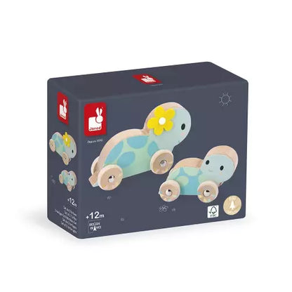 Janod - Set de 2 tortues en bois - J05148 -  - jeuSociete