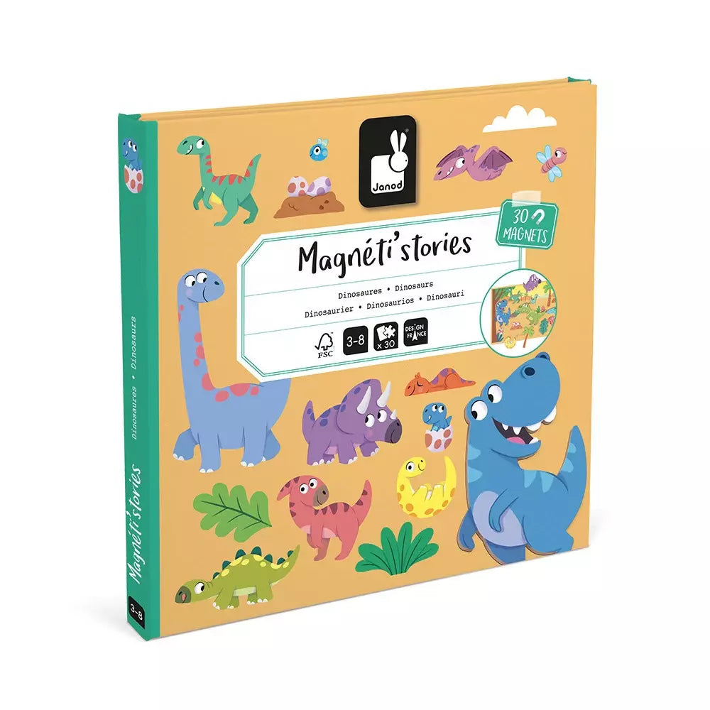 Janod - Magnéti'stories dinosaures - J05450 -  - jeuSociete