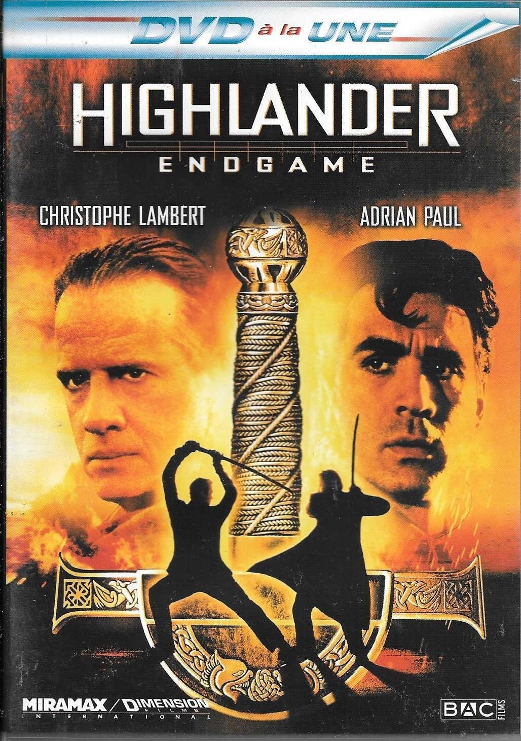 Highlander 4 - Endgame - Douglas Aarniokoski - DVD