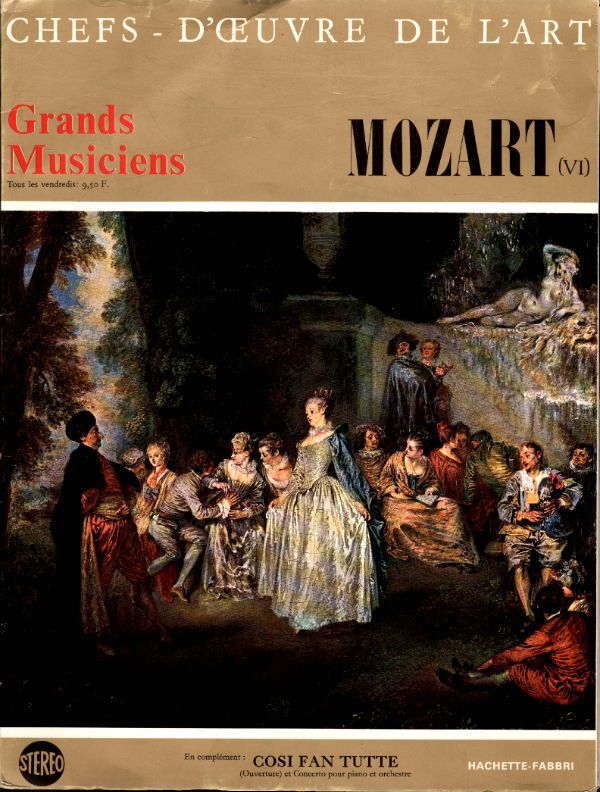 Chefs d'oeuvre de l'art - Grand musiciens n°62 : Mozart (VI) - Mozart - Vinyle