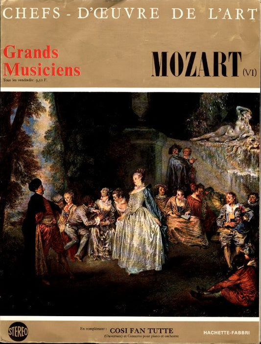 Chefs d'oeuvre de l'art - Grand musiciens n°62 : Mozart (VI) - Mozart - Vinyle