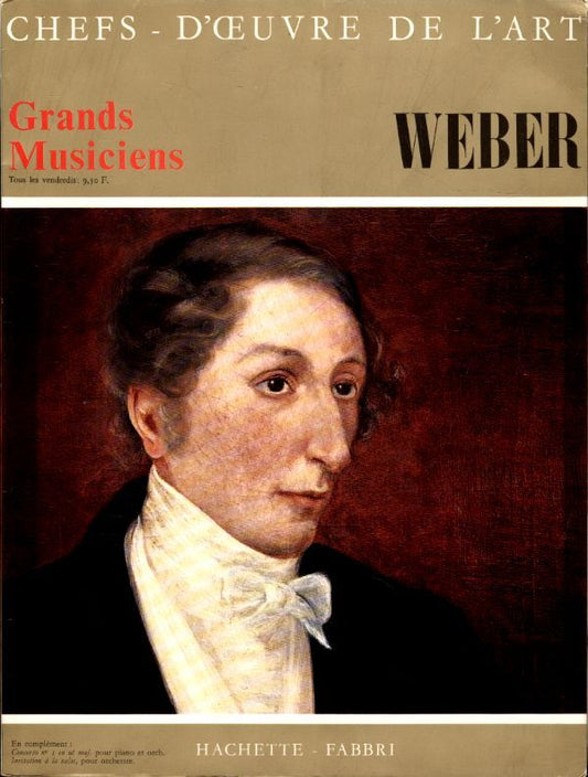Chefs d'oeuvre de l'art - Grand musiciens n°44 : Weber -  - Vinyle