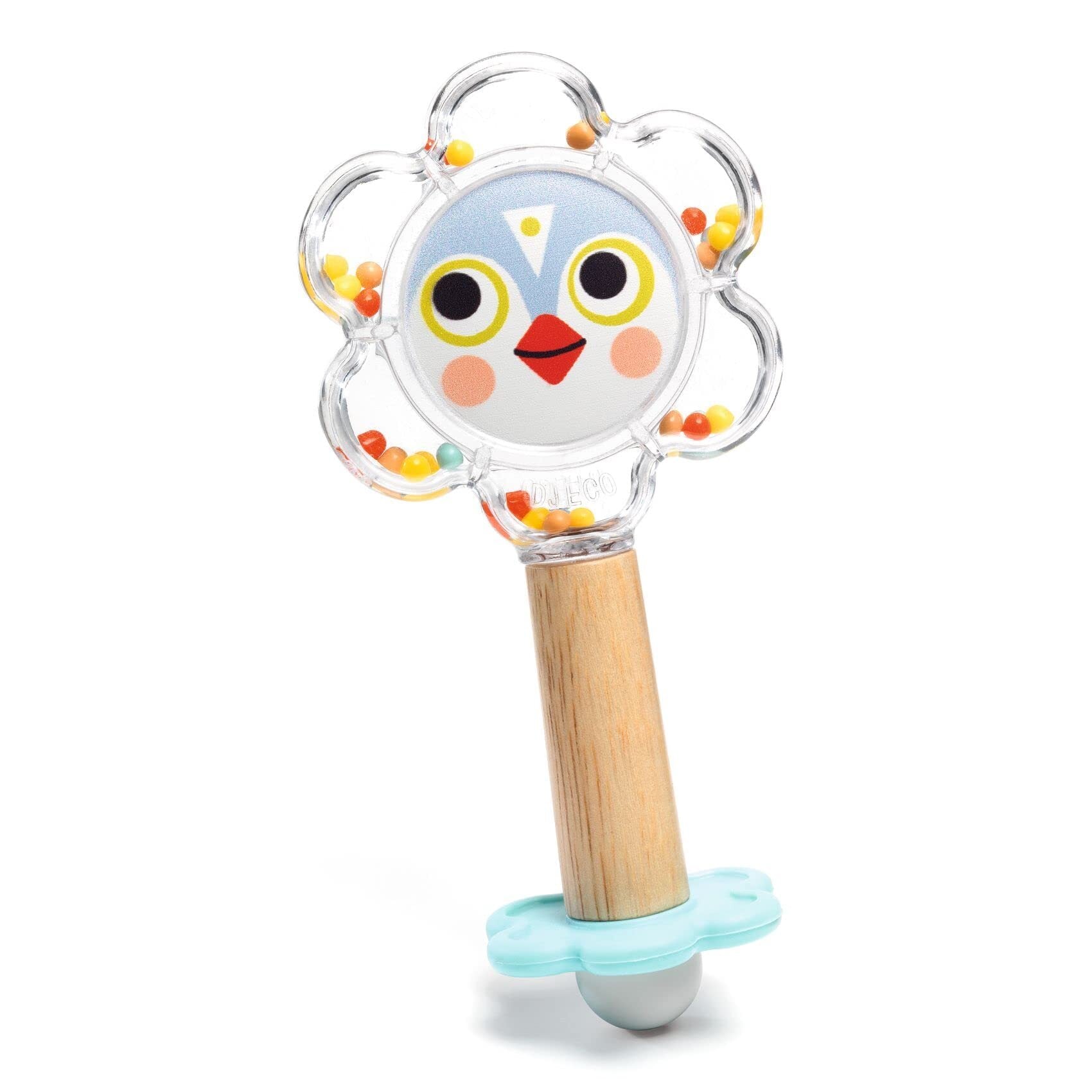 Djeco - Hochet miroir babyflower multicolore - DJ06118 -  - jeuSociete