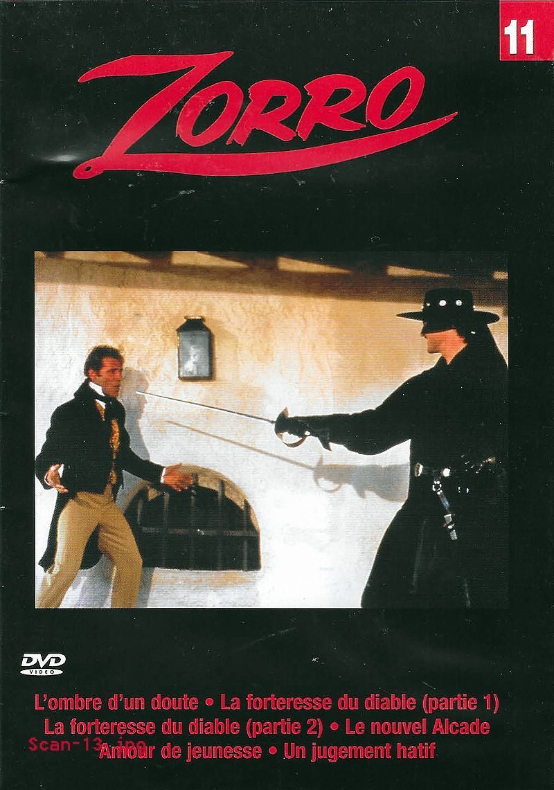 ZORRO VOLUME 11 - 6 EPISODES - XXX - DVD
