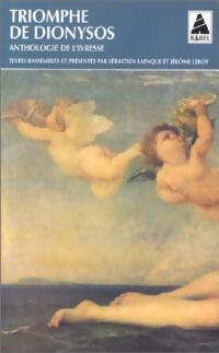 Triomphe de Dionysos - Collectif - Livre