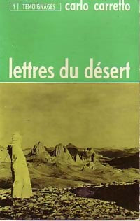 Lettres du désert - Carlo Carretto - Livre