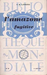 L'amazone fugitive - David Herbert Lawrence - Livre