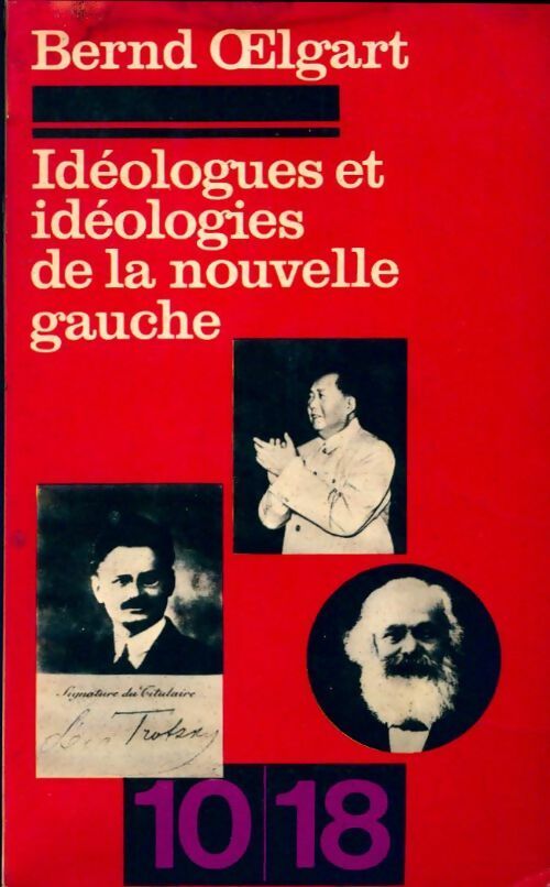 Idéologues et idéologies de la nouvelle gauche - Bernd Oelgart - Livre