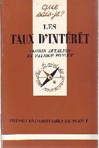 Les taux d'intérêt - Florin Aftalion, Patrice Poncet - Livre