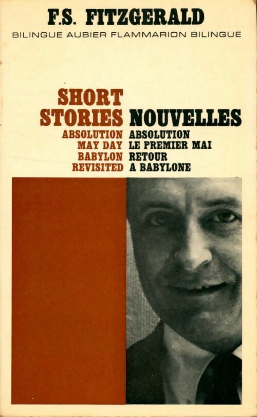 Absolution / Le premier mai / Retour à Babylone - Francis Scott Fitzgerald - Livre
