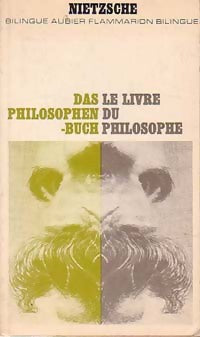 Le livre du philosophe - Friedrich Nietzsche - Livre