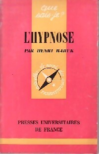 L'hypnose - Henri Baruk - Livre