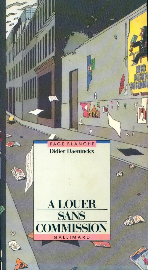 A louer sans commission - Didier Daeninckx - Livre