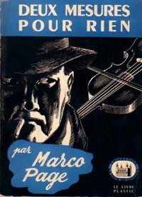 Deux mesures pour rien - Marco Page - Livre