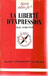 La liberté d'expression - Jean Morange - Livre