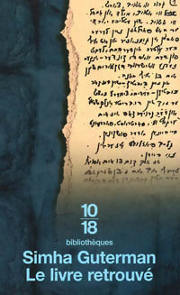 Le livre retrouvé - Simha Guterman - Livre
